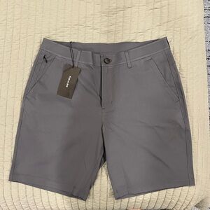 NWT Public Rec Workday Short 2.0          Stylish Gray Flat Front Men's Shorts